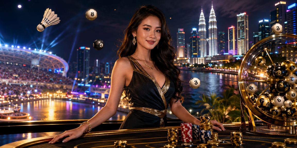 Suasana loteri dan cabutan nombor bergaya Malaysia mencerminkan format pertaruhan simulasi di platform 600000