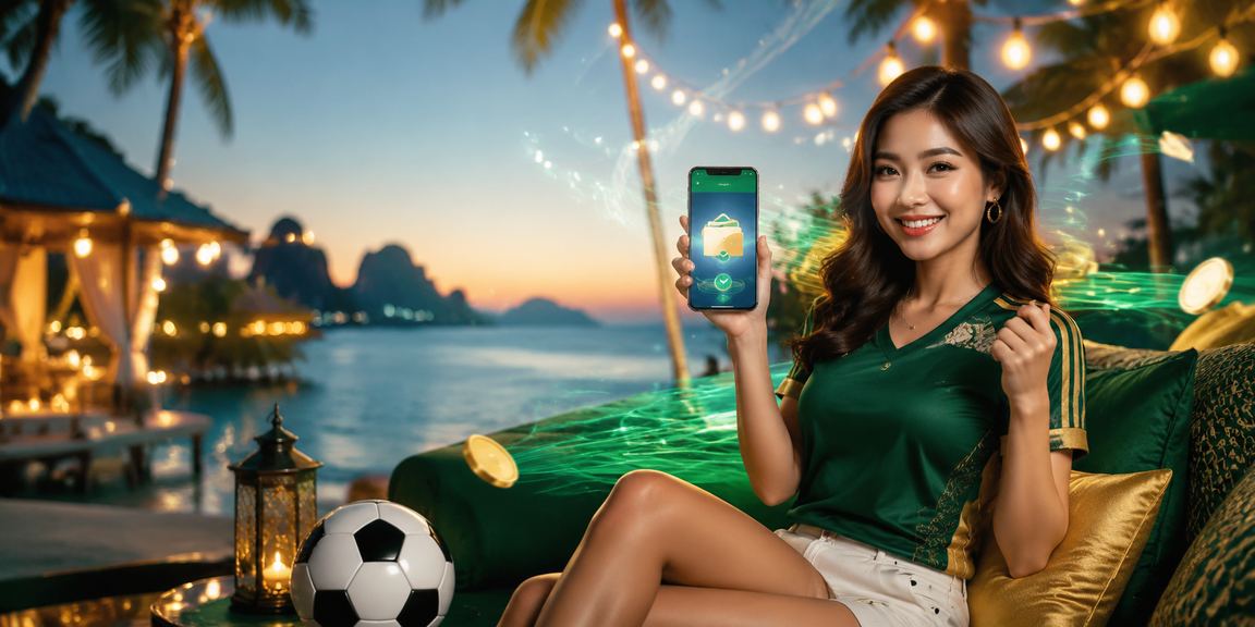 Pengguna Langkawi membuat deposit selepas log masuk ke platform 600000