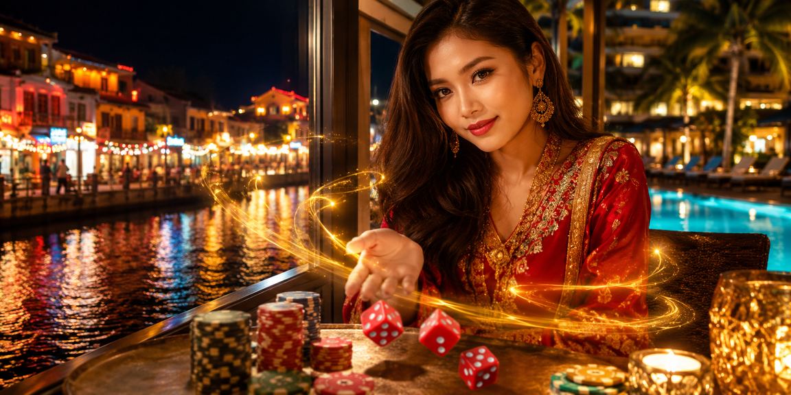 Permainan dadu gaya tradisional Melaka dengan ciri mudah alih platform 600000